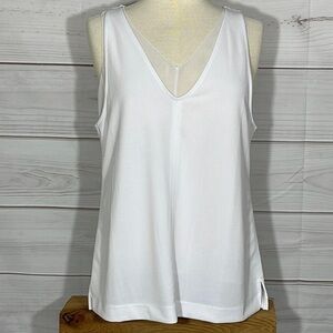 NWT White Banana Republic Sleeveless Top Size Medium